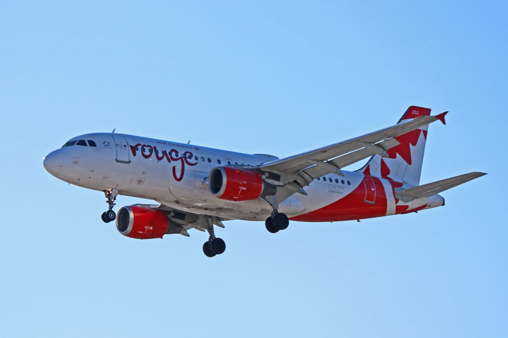 c-fyiy air canada rouge airbus a319-100