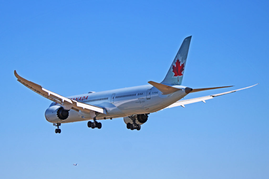 c-fghz air canada boeing 787-9 dreamliner