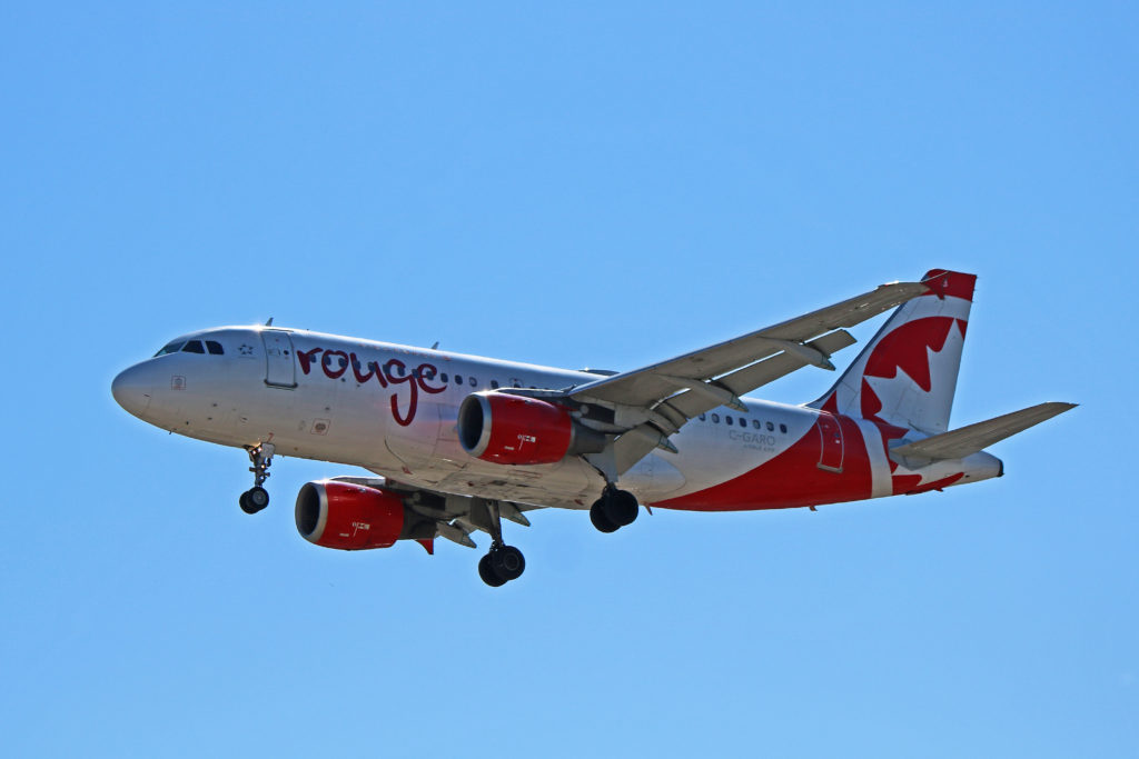 c-garo air canada rouge airbus a319-100