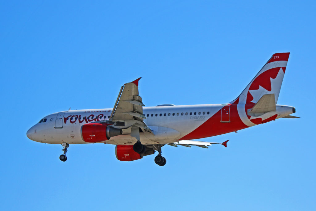 c-garo air canada rouge airbus a319-100