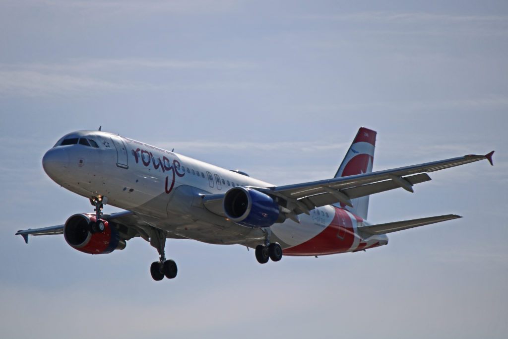 c-gfdu air canada rouge airbus a320-200