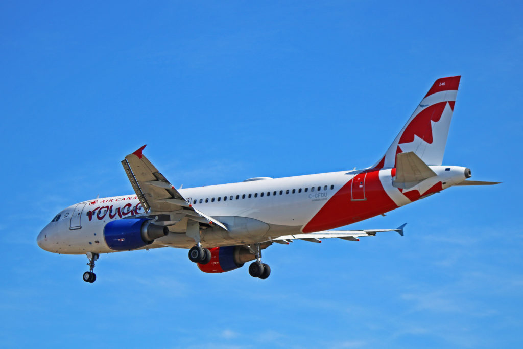 c-gfdu air canada rouge airbus a320-200