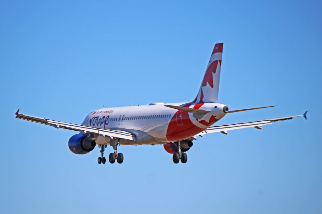 c-gfdu air canada rouge airbus a320-200