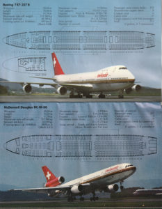 memories of a swissair flight booklet