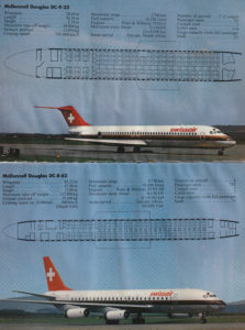 memories of a swissair flight booklet