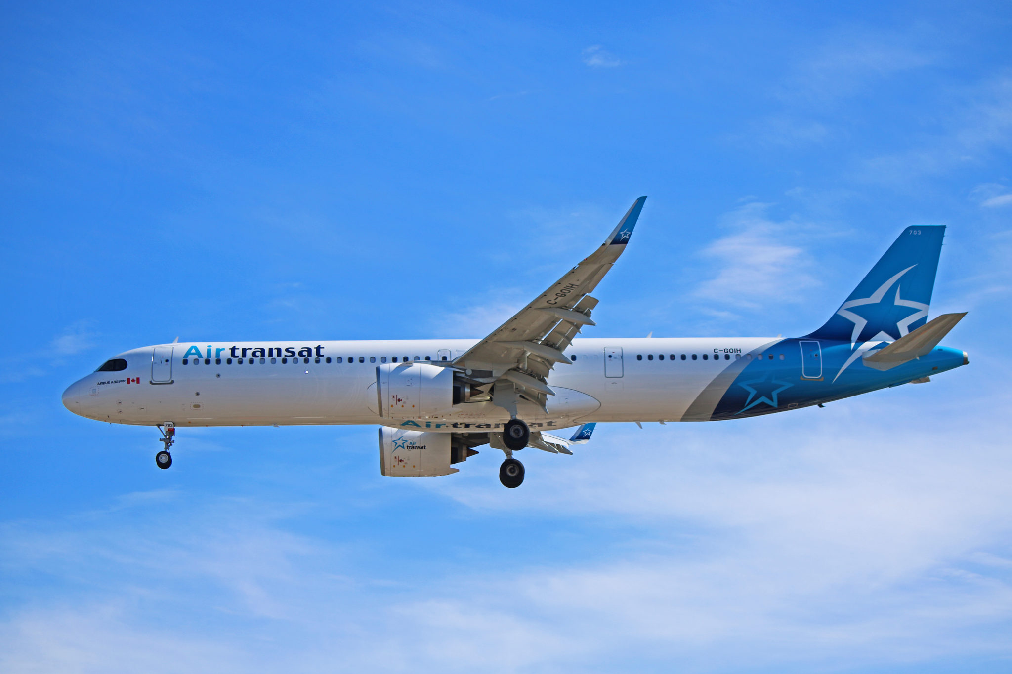 C-GOIH: Air Transat Airbus A321neo (New In 2020)