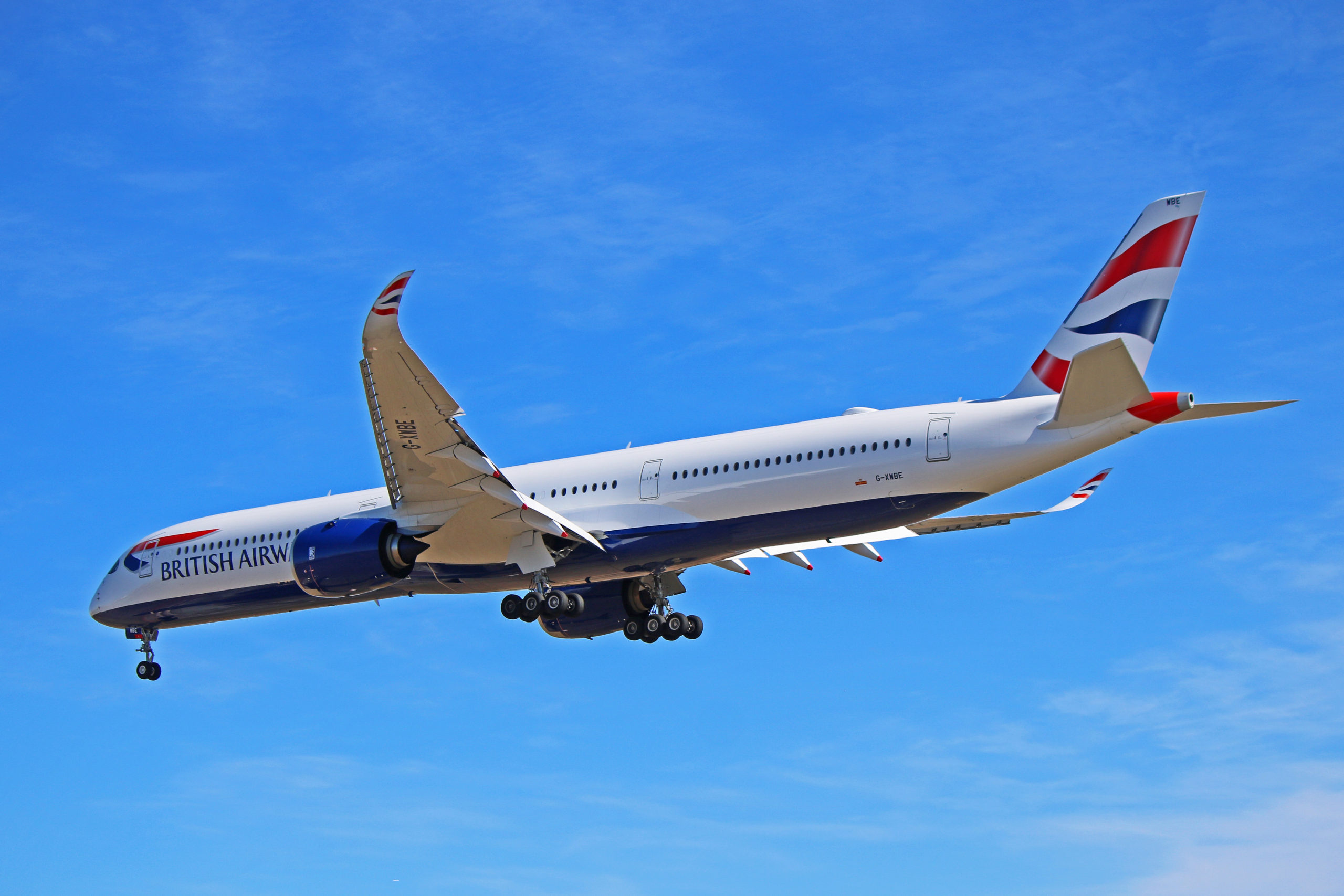 G-XWBE: British Airways Airbus A350-1000 (Delivered February, 2020)