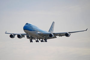 ph-bfw klm royal dutch airlines boeing 747-400m combi