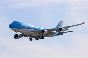 ph-bfw klm royal dutch airlines boeing 747-400m combi