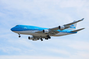 ph-bfw klm royal dutch airlines boeing 747-400m combi