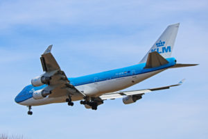 ph-bfw klm royal dutch airlines boeing 747-400m combi