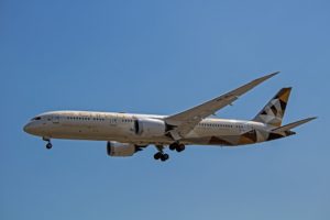 a6-bll etihad airways boeing 787-9 dreamliner