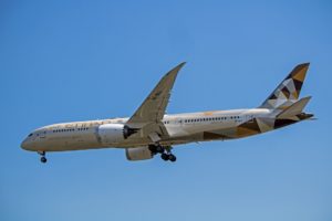 a6-bll etihad airways boeing 787-9 dreamliner