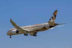 a6-bll etihad airways boeing 787-9 dreamliner