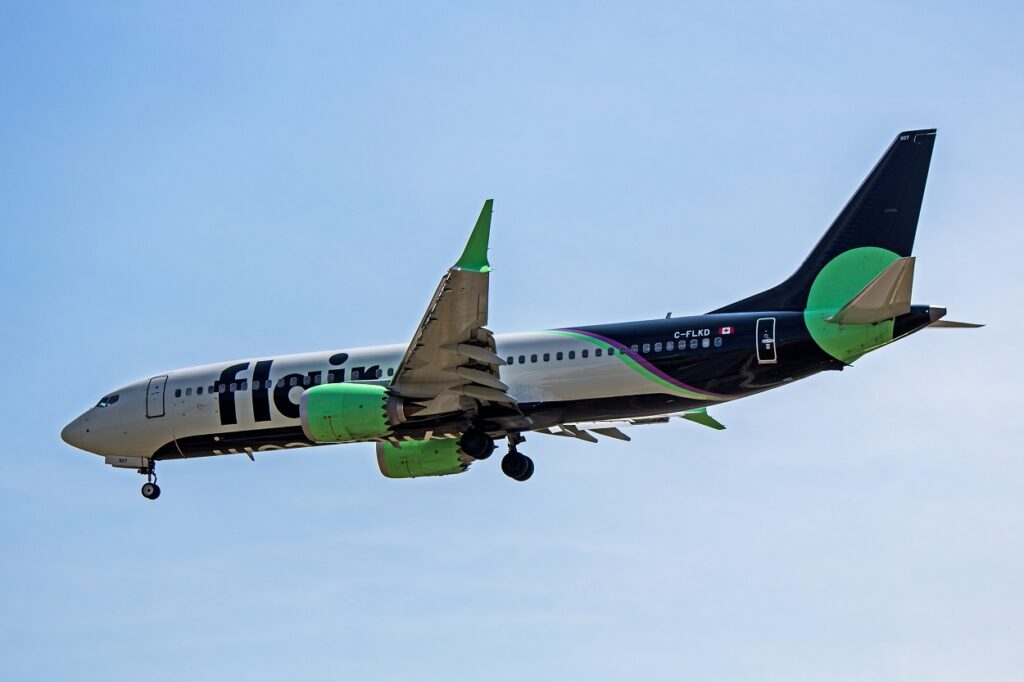 c-flkd flair airlines boeing 737 max 8 b38m