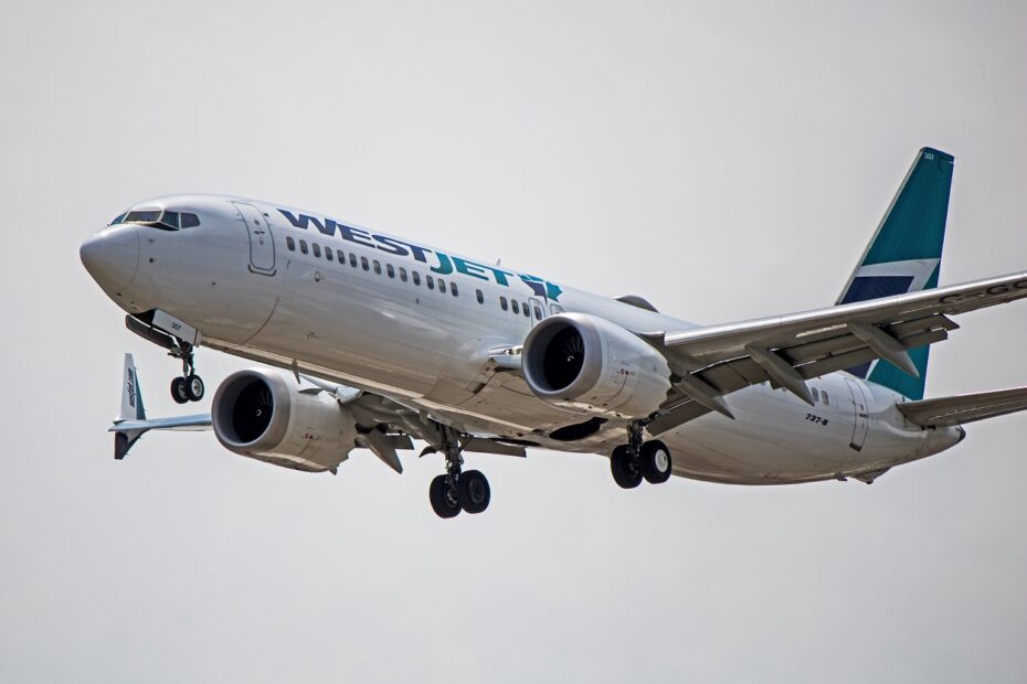 c-gcam westjet airlines boeing 737 max 8 b38m