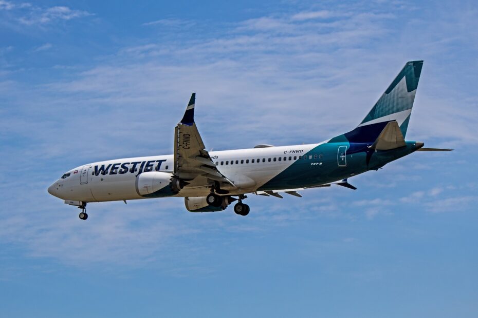 c-fnwd westjet boeing 737 max 8 b38m